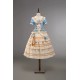 Twin Bears Antique Navy Bear Top Skirt Paneled OP and Sets(2nd Pre-Order/2 Colours/Full Payment Without Shipping)